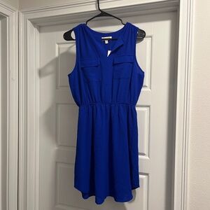Blue Business Casual Dress